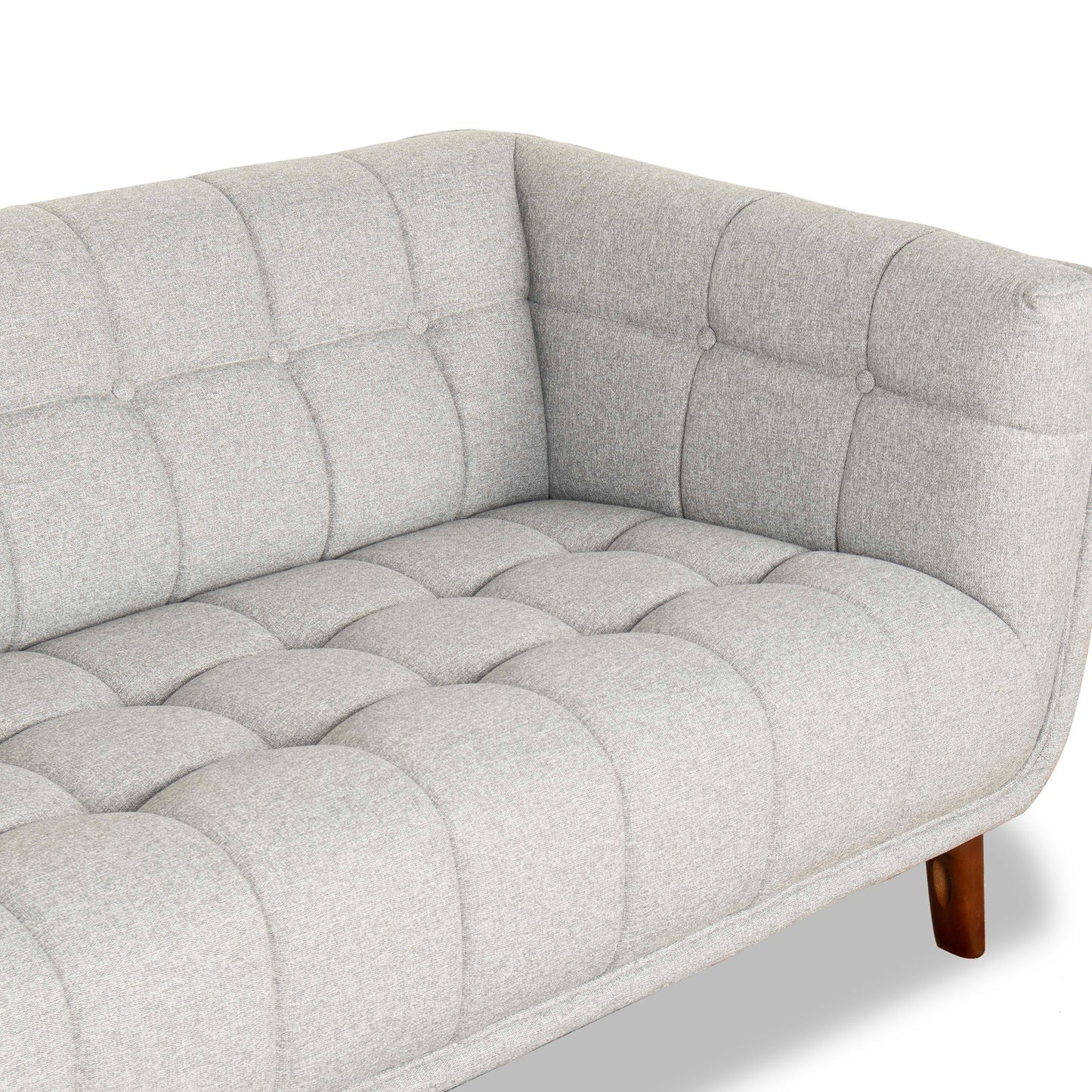 ‘Addison’ Large Sofa (Light Gray) - EcoLuxe Furnishings