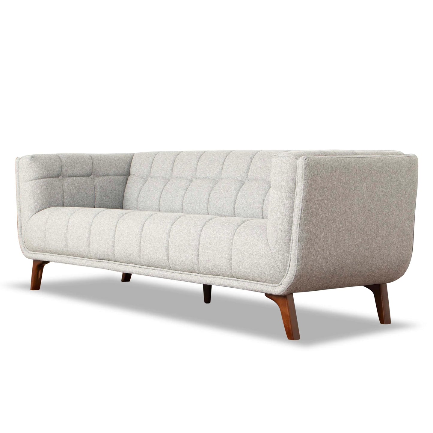 ‘Addison’ Large Sofa (Light Gray) - EcoLuxe Furnishings