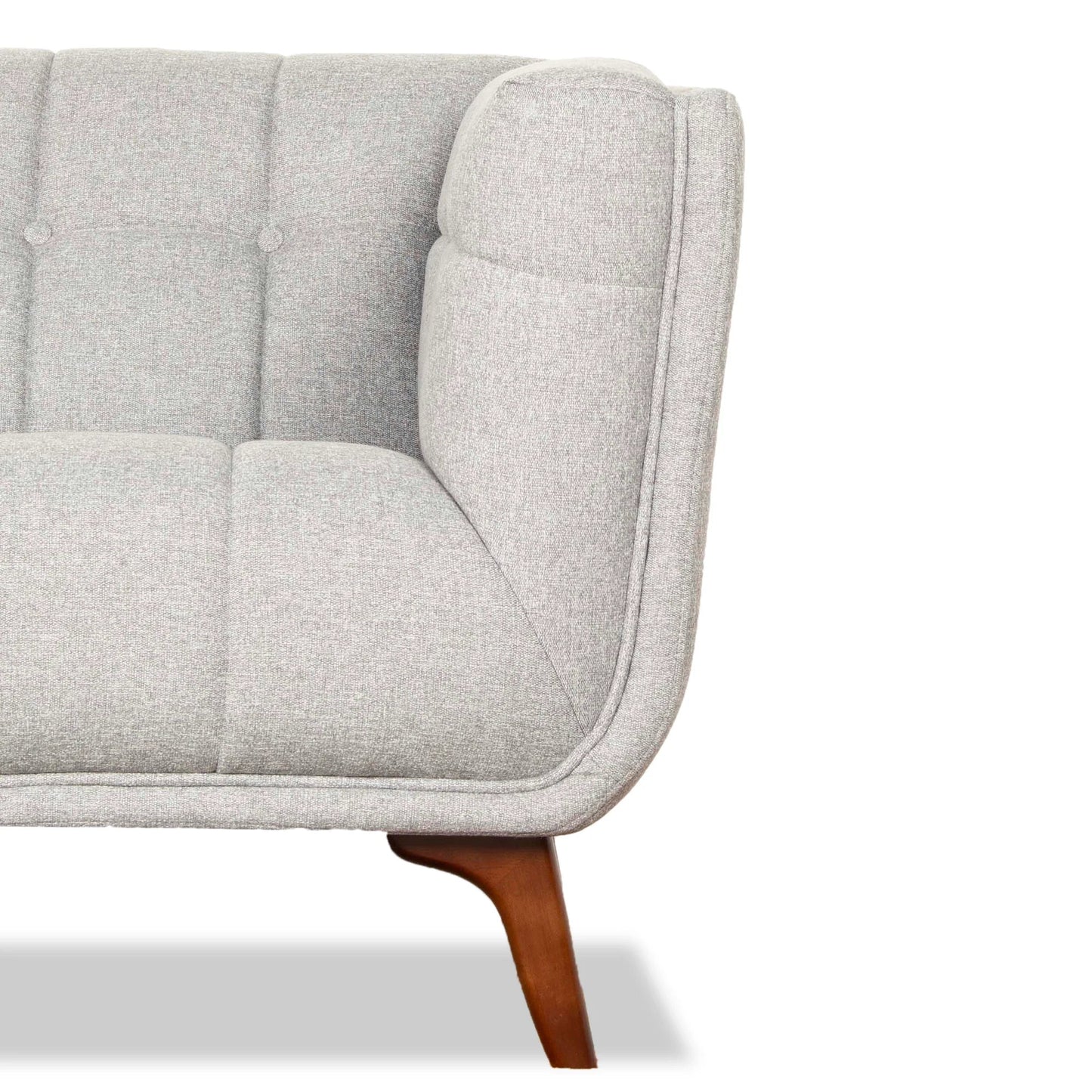 ‘Addison’ Large Sofa (Light Gray) - EcoLuxe Furnishings