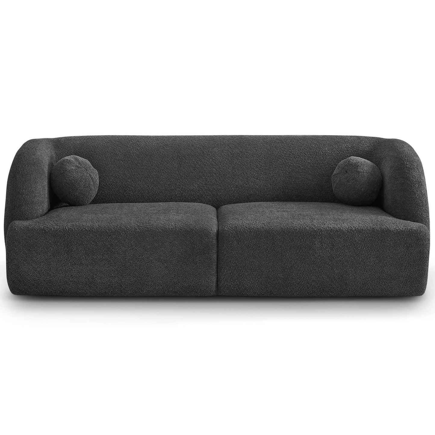 ‘Anna’ Sofa (Grey Boucle) - EcoLuxe Furnishings
