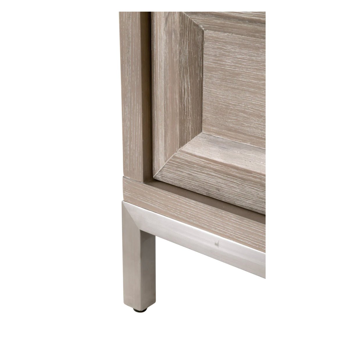 ‘Azure Carrera’ 6-Drawer Double Dresser (Natural Grey) - EcoLuxe Furnishings