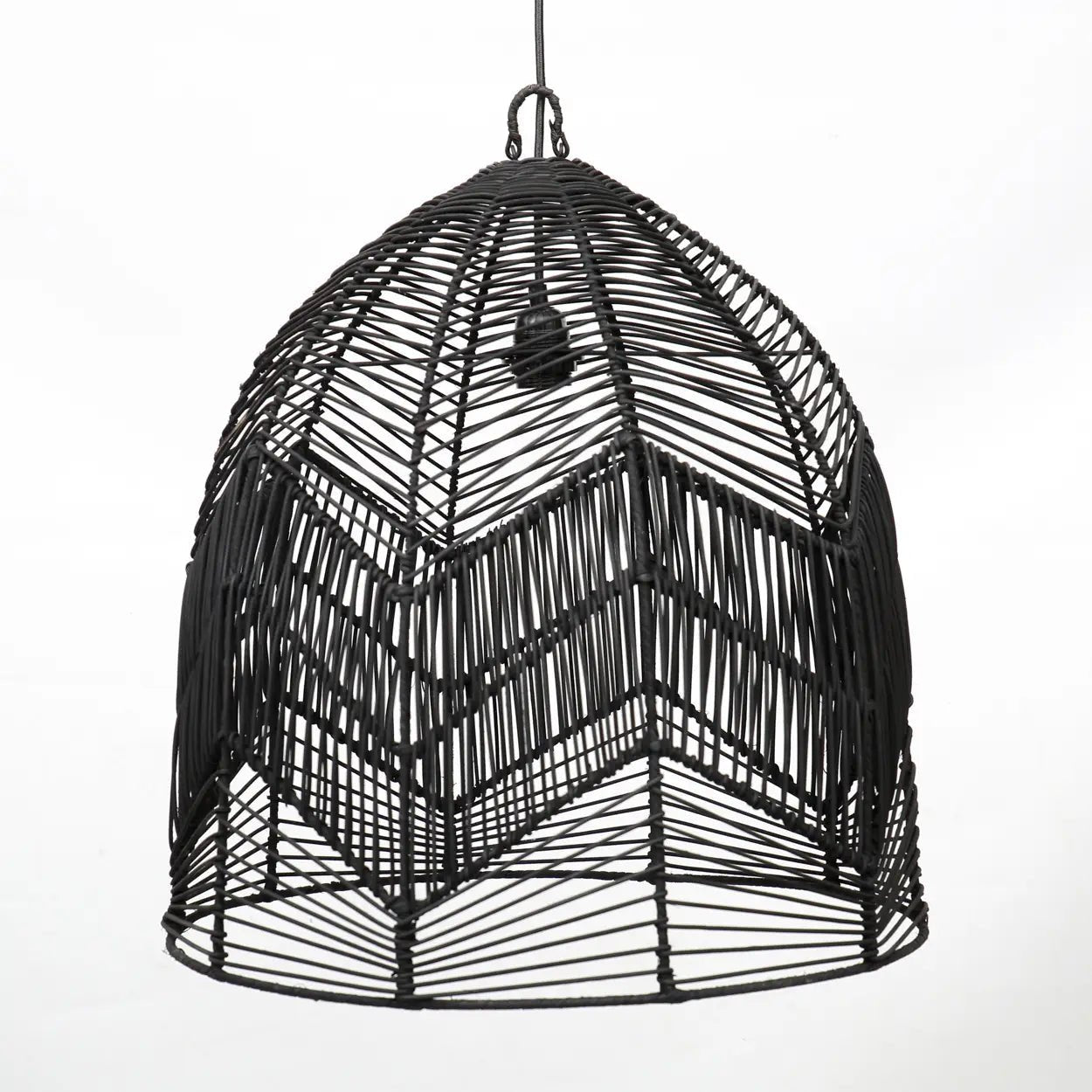 ‘Bala’ Pendant, Large (Black) - EcoLuxe Furnishings