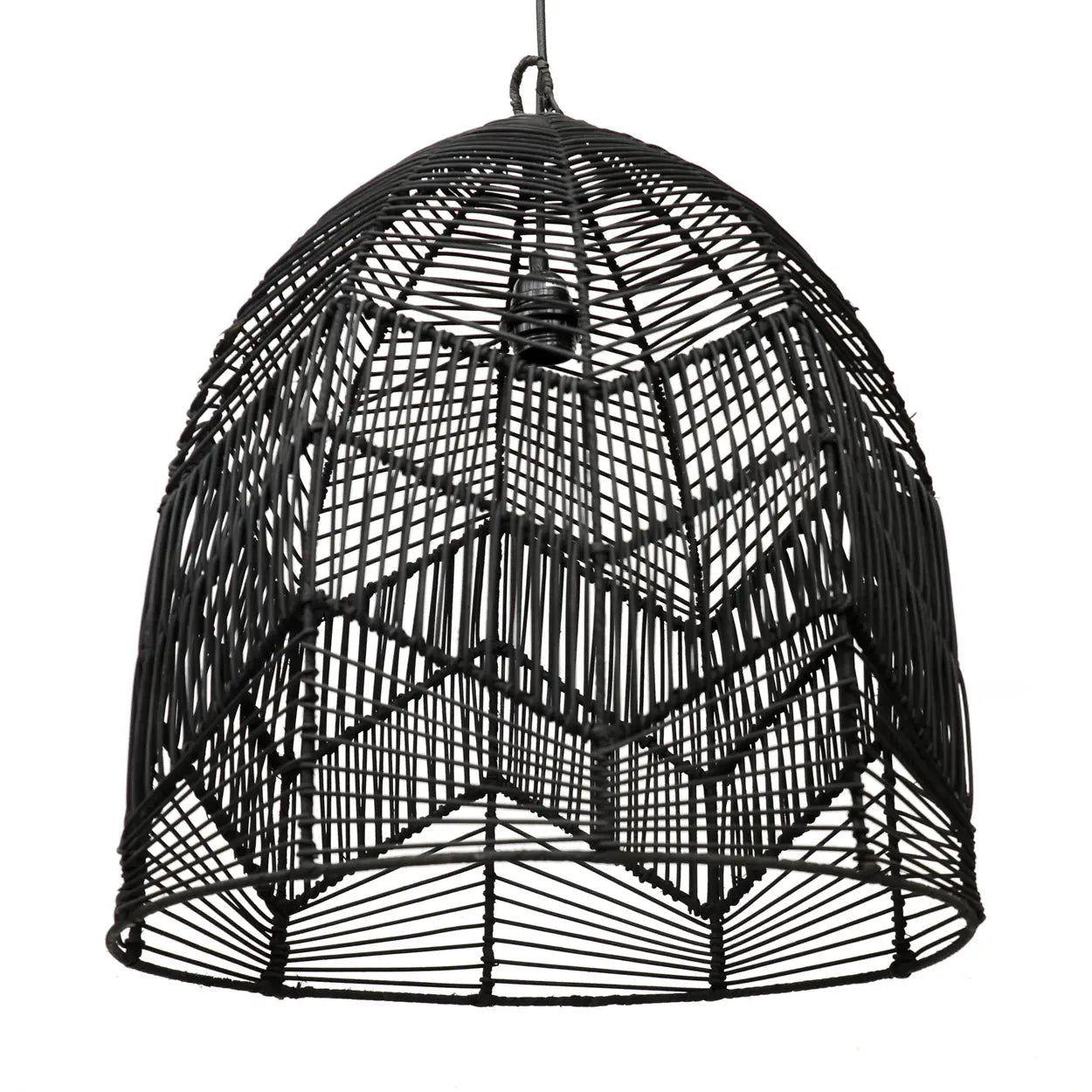 ‘Bala’ Pendant, Large (Black) - EcoLuxe Furnishings