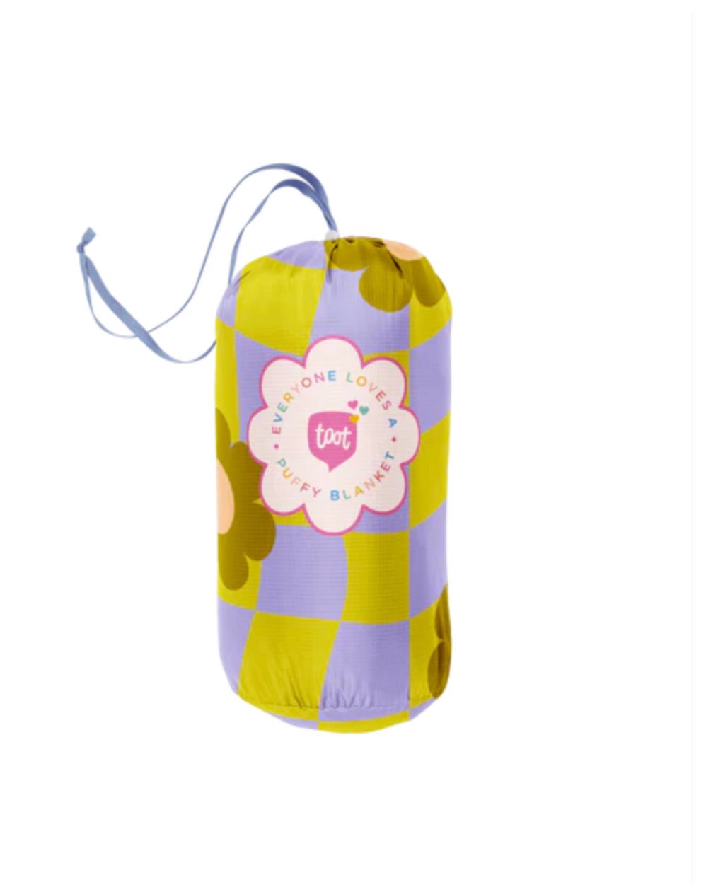 Cool Funky Daisy Puffy Blanket - EcoLuxe Furnishings