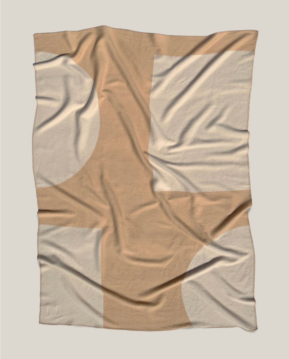 ‘Crema’ Throw Blanket - EcoLuxe Furnishings