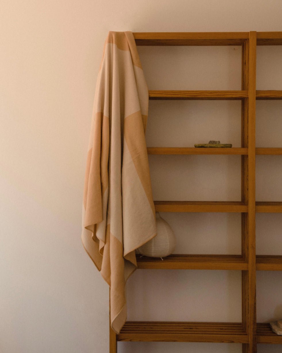 ‘Crema’ Throw Blanket - EcoLuxe Furnishings