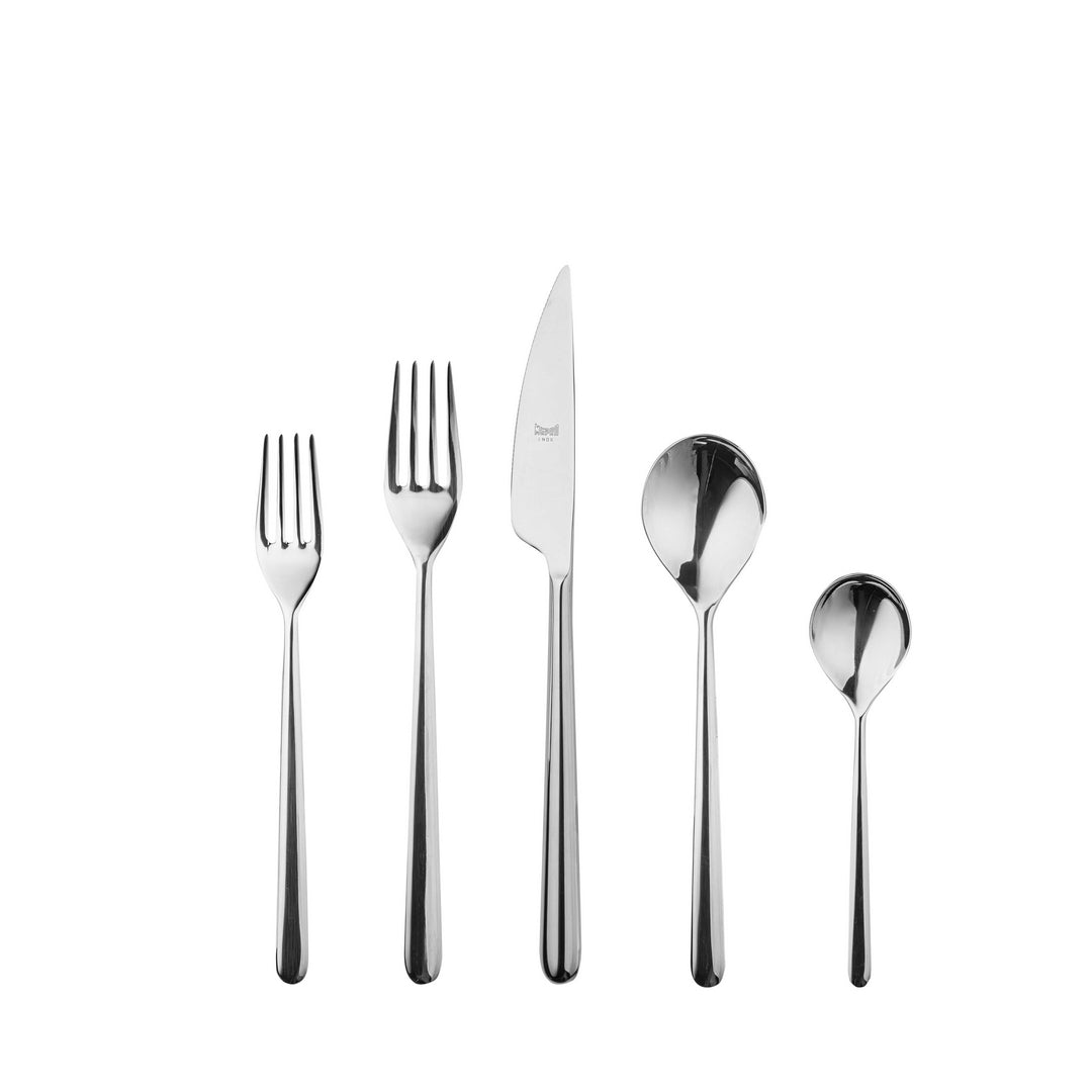 CUTLERY SET 5 PCS LINEA - EcoLuxe Furnishings
