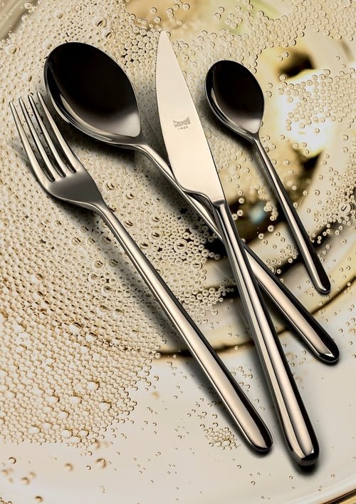 CUTLERY SET 5 PCS LINEA CHAMPAGNE - EcoLuxe Furnishings