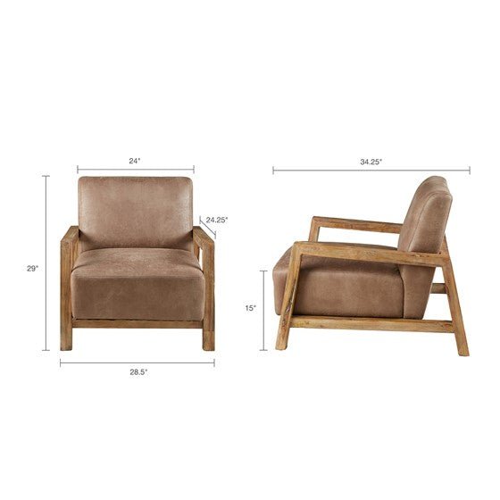 ‘Easton’ Low Profile Accent Chair - EcoLuxe Furnishings