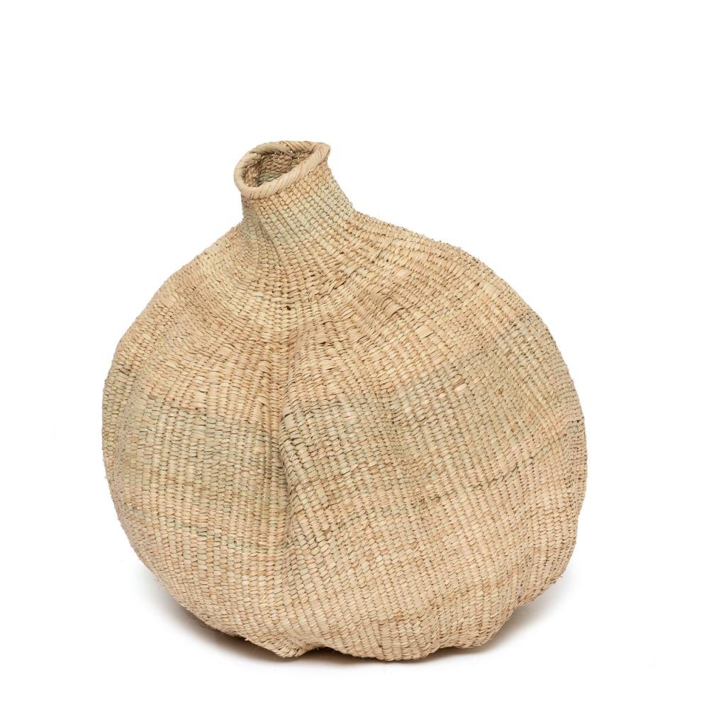 ‘Garlic’ Basket, 40 (Natural) - EcoLuxe Furnishings