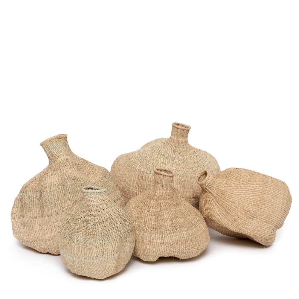 ‘Garlic’ Basket, 40 (Natural) - EcoLuxe Furnishings