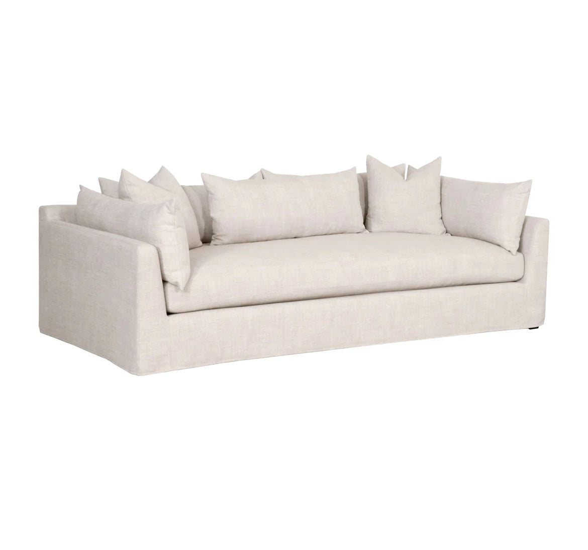 ‘Haven’ 96" Lounge Slipcover Sofa - EcoLuxe Furnishings