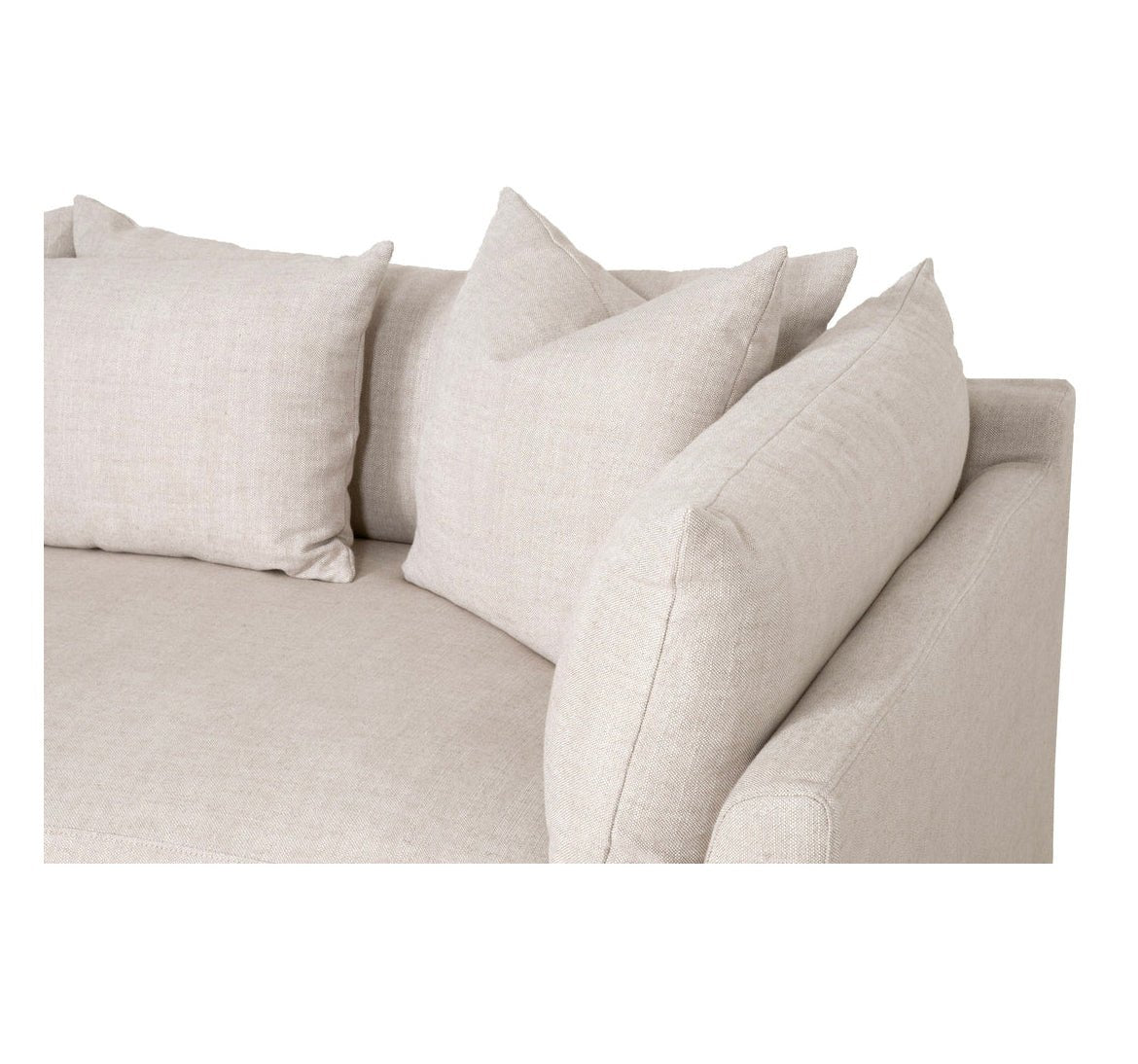 ‘Haven’ 96" Lounge Slipcover Sofa - EcoLuxe Furnishings