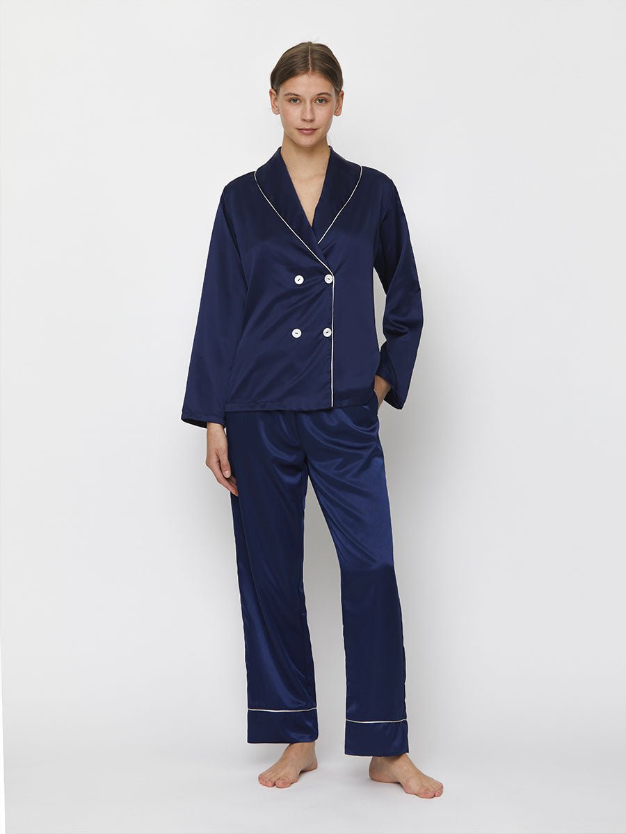 LOLITA GOES BED LONG SLEEVE PAJAMA SHIRT - EcoLuxe Furnishings