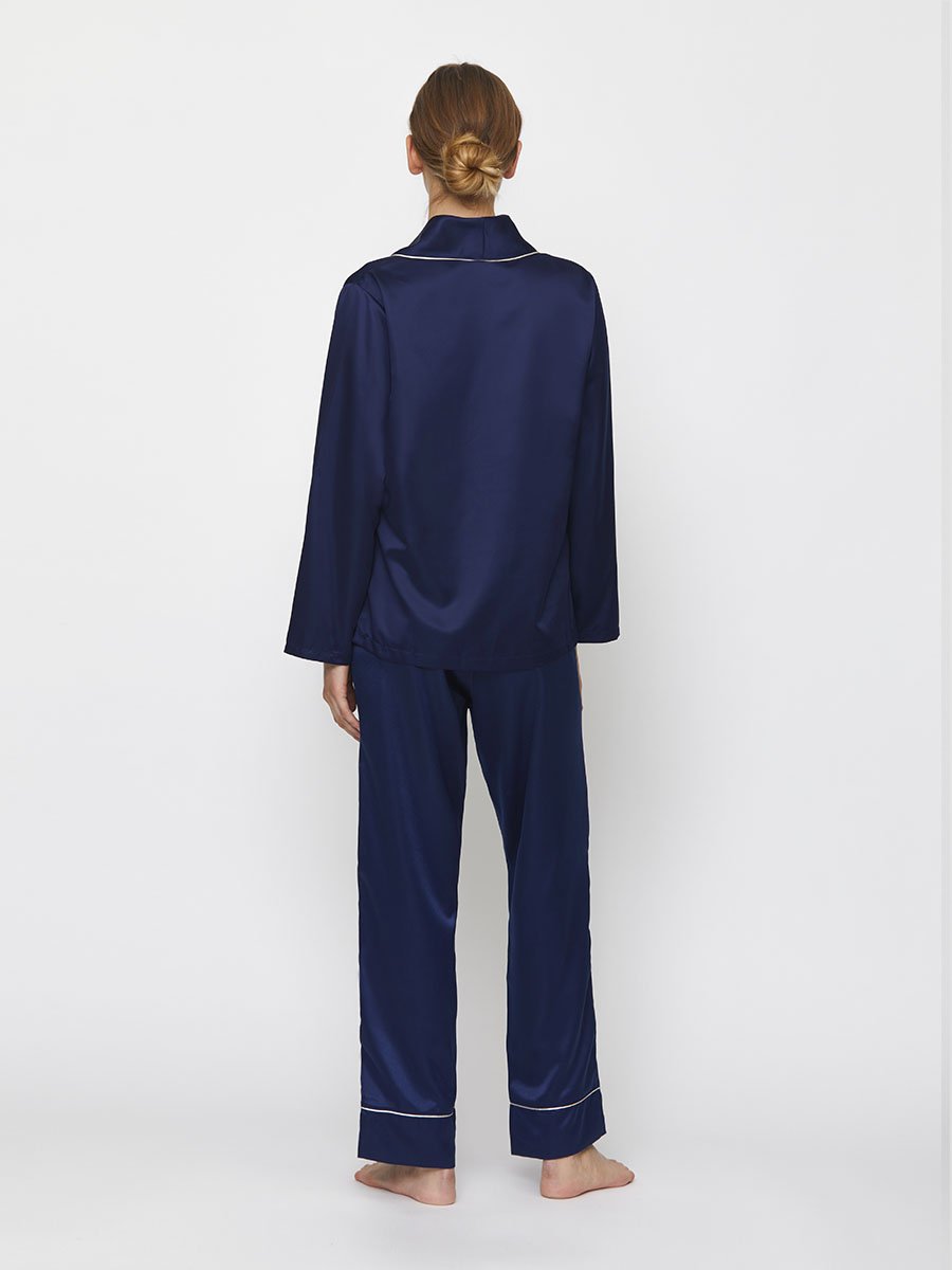 LOLITA GOES BED LONG SLEEVE PAJAMA SHIRT - EcoLuxe Furnishings