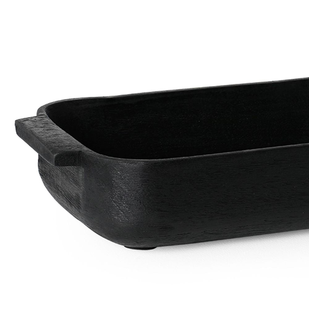 Mango Wood Brown Onyx Basket (Brown) - EcoLuxe Furnishings