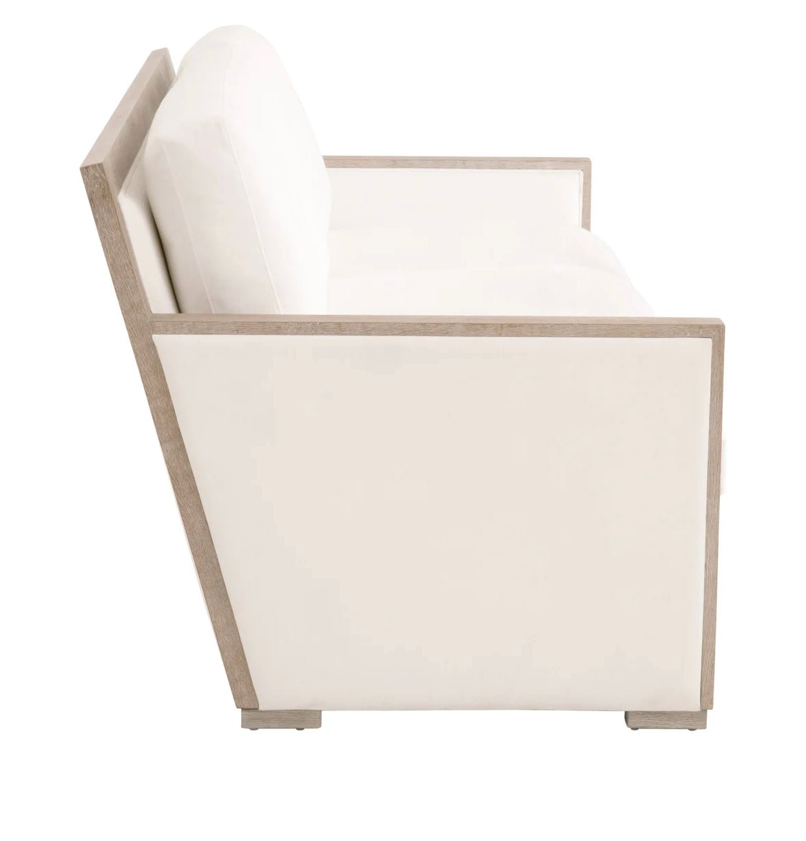 ‘Manhattan’ 85" Wood Trim Sofa - EcoLuxe Furnishings