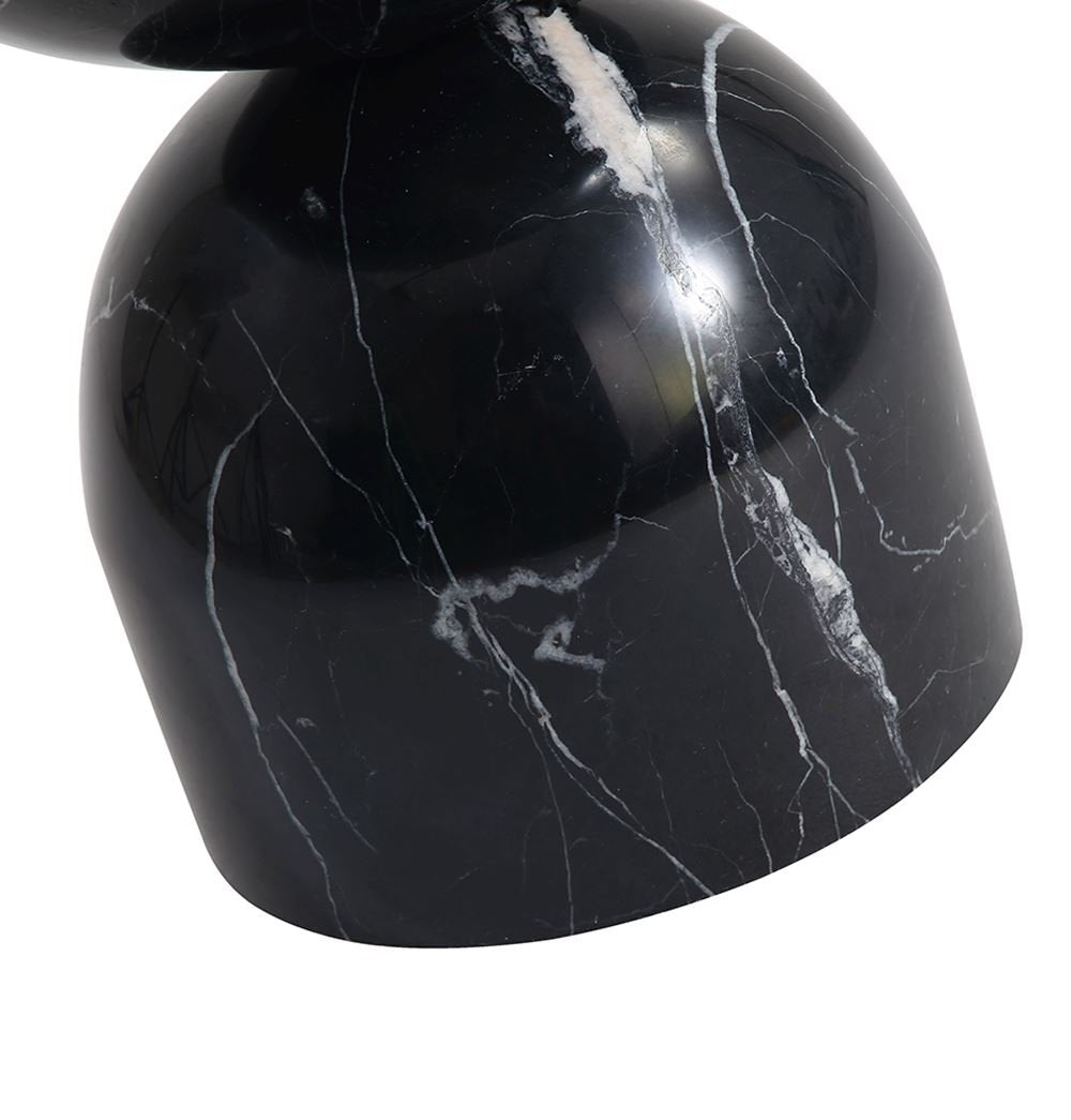 Pénélope End Table - Black Marble - EcoLuxe Furnishings