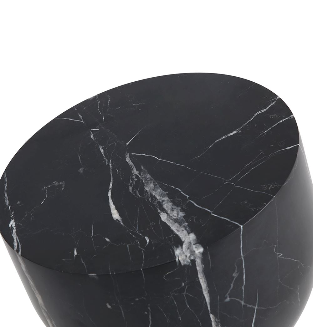 Pénélope End Table - Black Marble - EcoLuxe Furnishings