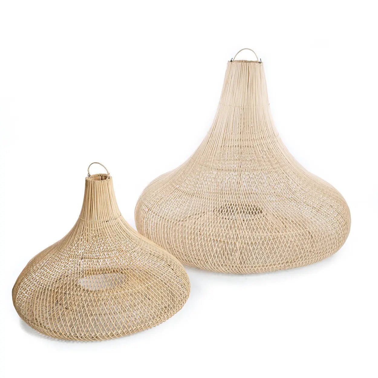 ‘Shaka’ Pendant, X Large (Natural) - EcoLuxe Furnishings