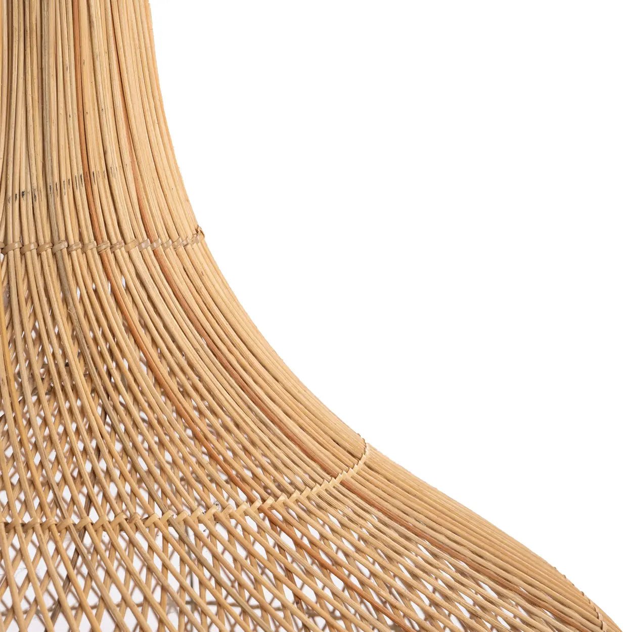 ‘Shaka’ Pendant, X Large (Natural) - EcoLuxe Furnishings
