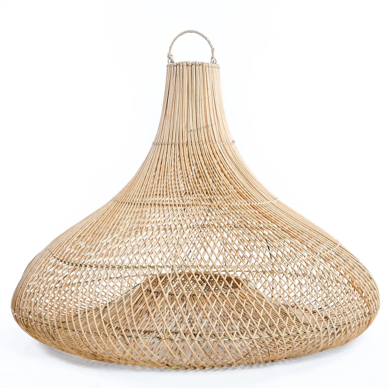 ‘Shaka’ Pendant, X Large (Natural) - EcoLuxe Furnishings