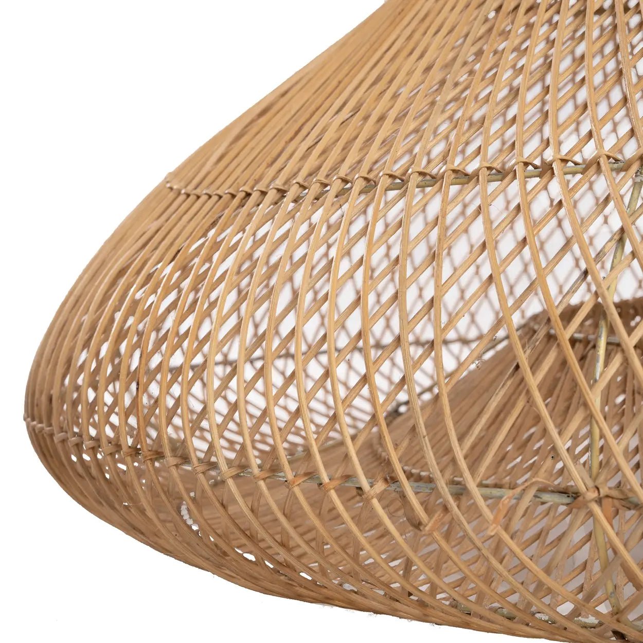 ‘Shaka’ Pendant, X Large (Natural) - EcoLuxe Furnishings
