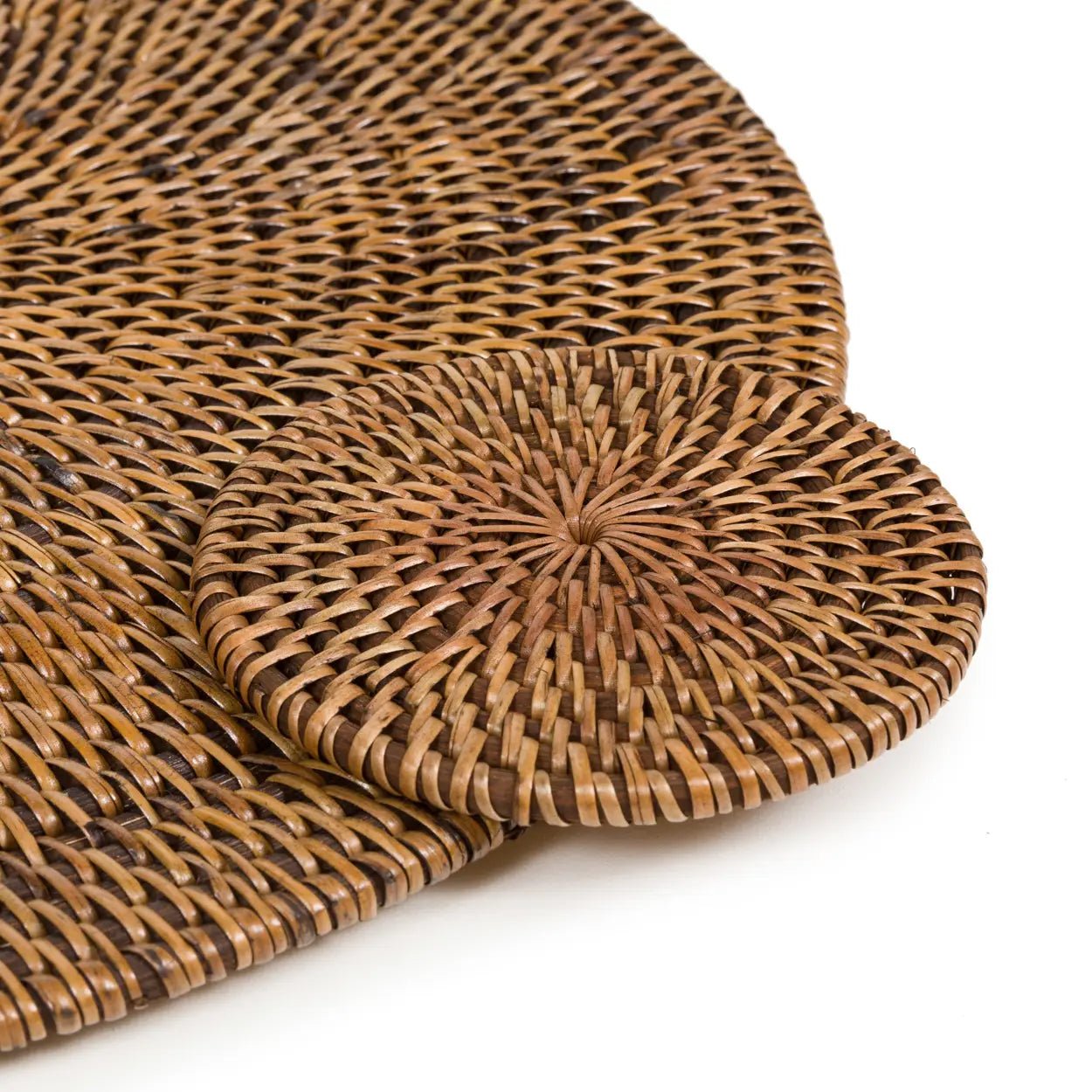 ‘The Colonial’ Placemat (Natural Brown) - EcoLuxe Furnishings