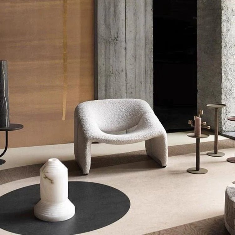 ‘Wabi’ Curved Armchair - EcoLuxe Furnishings