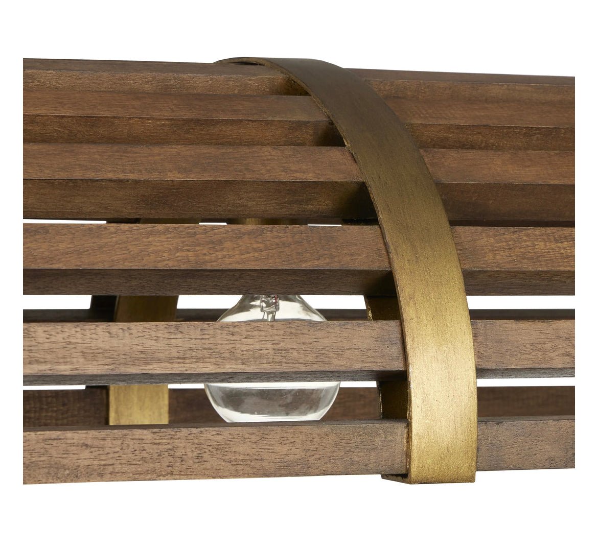 ‘Woodbine’ Rectangular Chandelier - EcoLuxe Furnishings