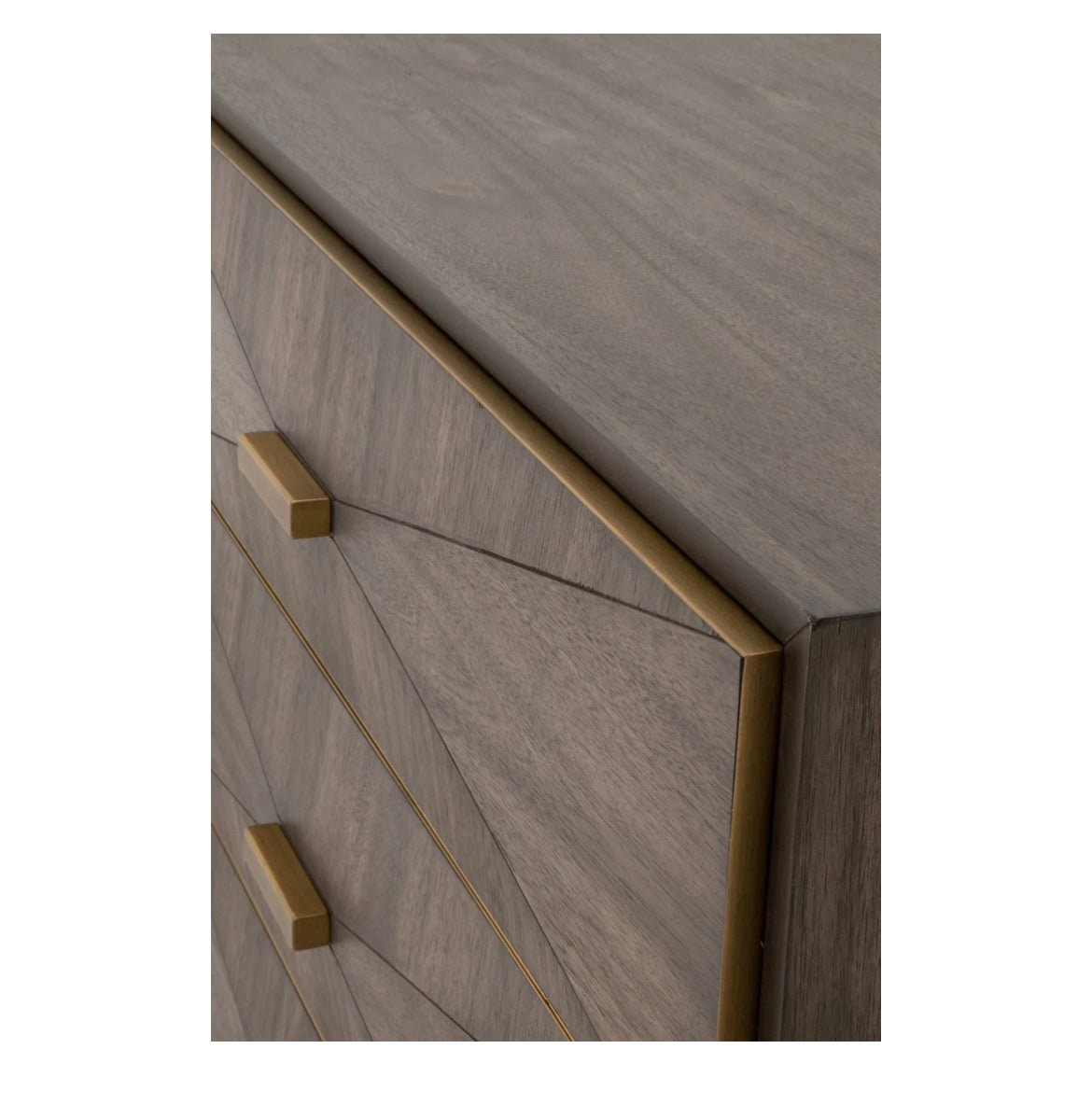 ‘Wynn’ 3-Drawer Nightstand - EcoLuxe Furnishings