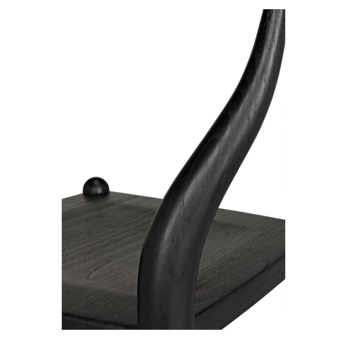 ‘Zola’ Counter Stool (Charcoal Black) - EcoLuxe Furnishings