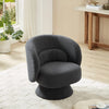 360 Degree Swivel Sherpa Accent Chair - EcoLuxe Furnishings