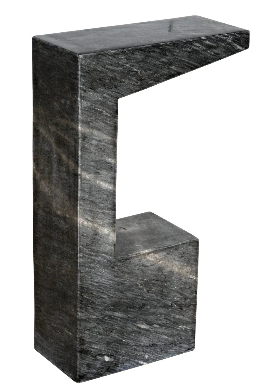 ‘Aero’ Side Table (Black) - EcoLuxe Furnishings