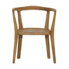 ‘Aslie’ Dining Chair, Teak Wood (Natural) - EcoLuxe Furnishings