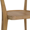 ‘Aslie’ Dining Chair, Teak Wood (Natural) - EcoLuxe Furnishings