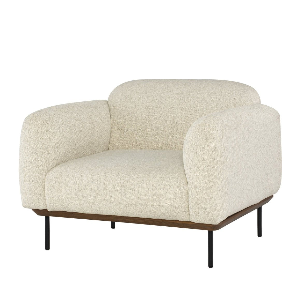 ‘Benson’ Lounge Chair (Shell) - EcoLuxe Furnishings