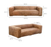 ‘Bolton’ Sofa (Open Road Brown) - EcoLuxe Furnishings