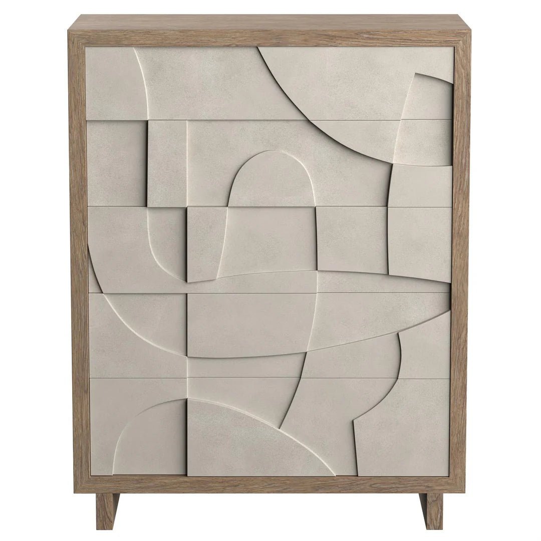 ‘Casa Paros’ Tall Drawer Chest - EcoLuxe Furnishings