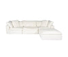 ‘Clay’ Lounge Modular Sectional (White) - EcoLuxe Furnishings