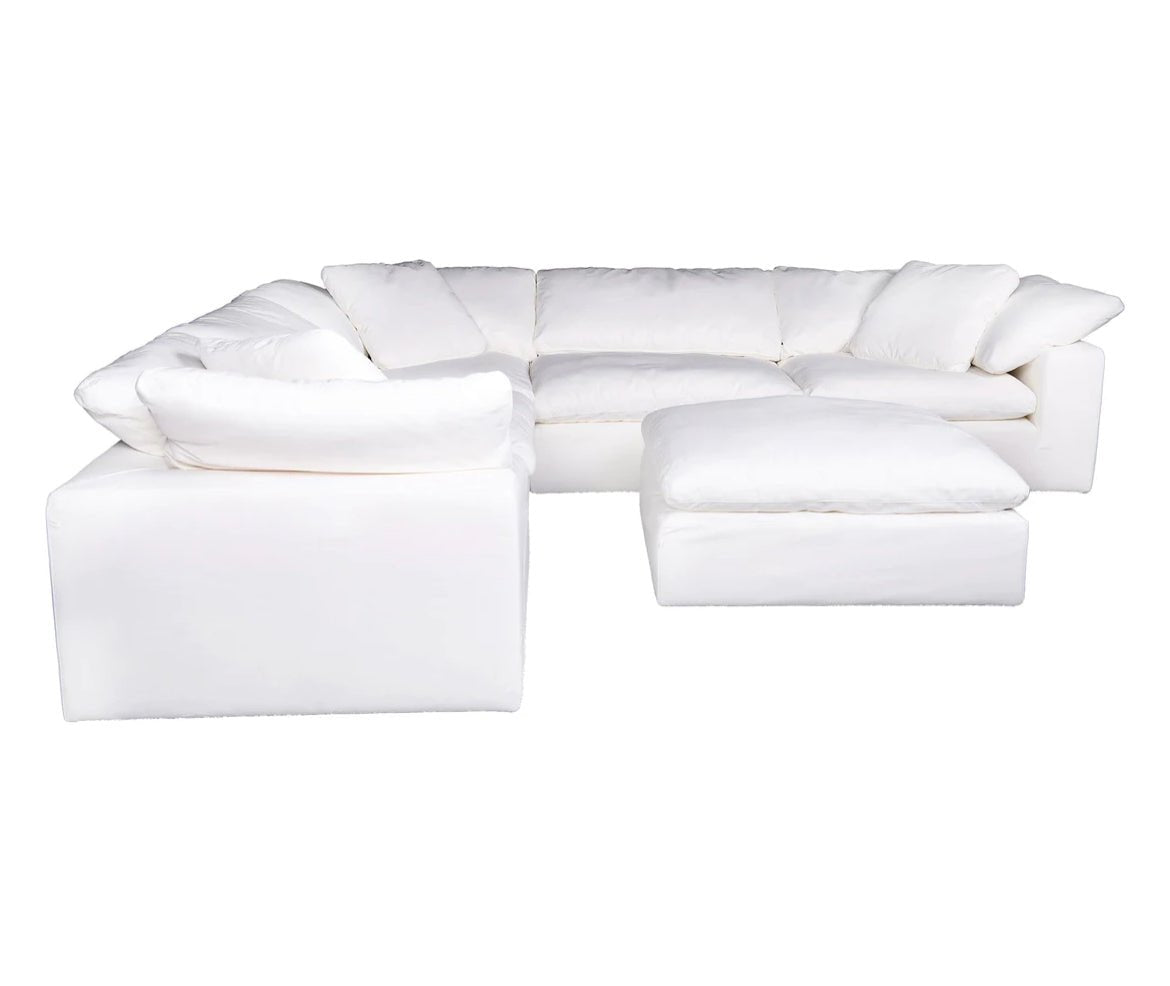 ‘Clay’ Modular Sectional (White) - EcoLuxe Furnishings