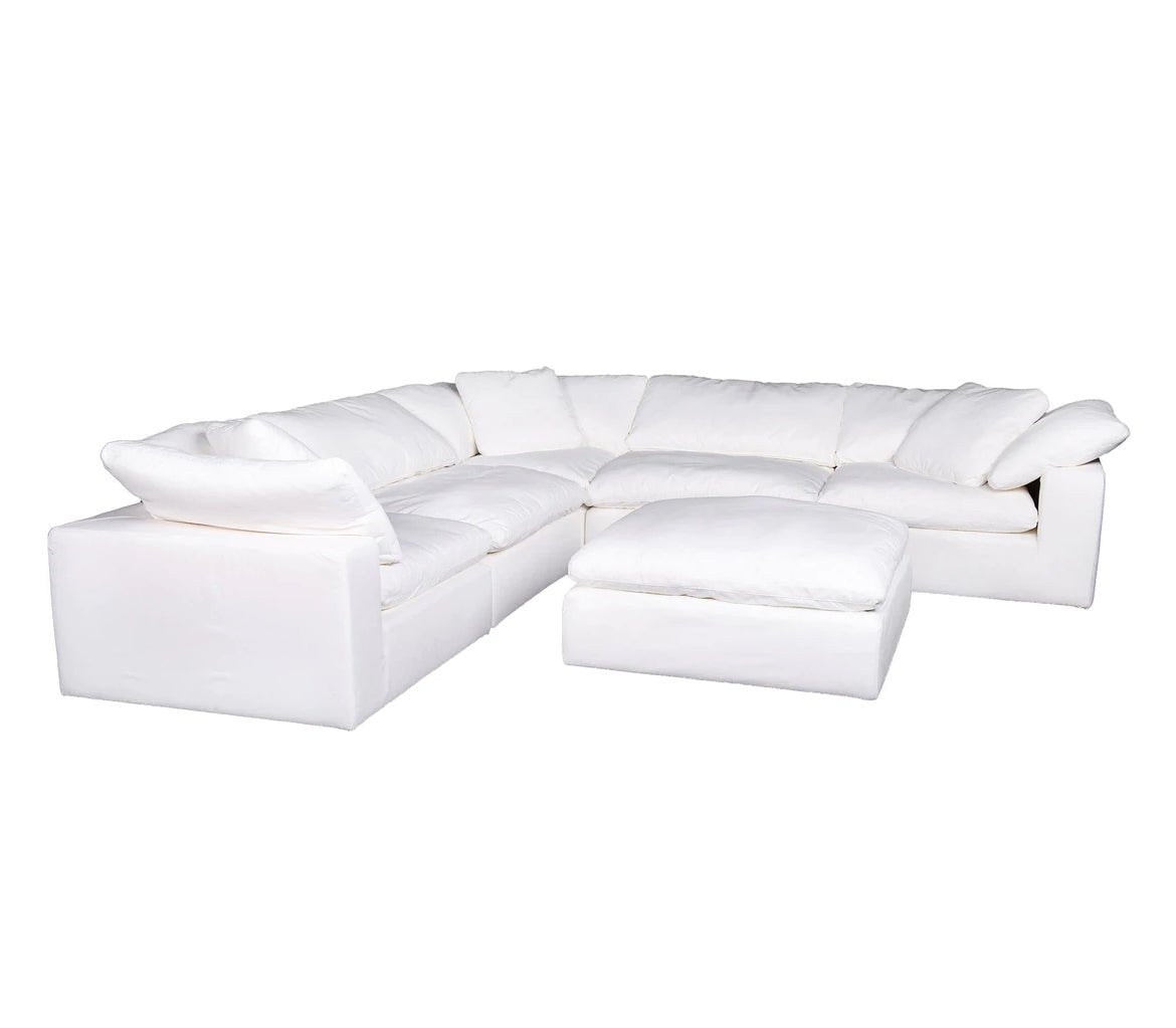 ‘Clay’ Modular Sectional (White) - EcoLuxe Furnishings