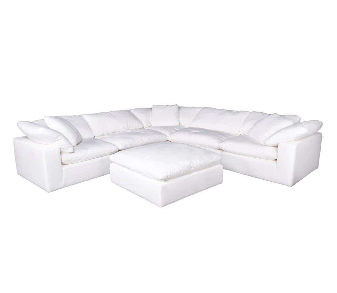 ‘Clay’ Modular Sectional (White) - EcoLuxe Furnishings