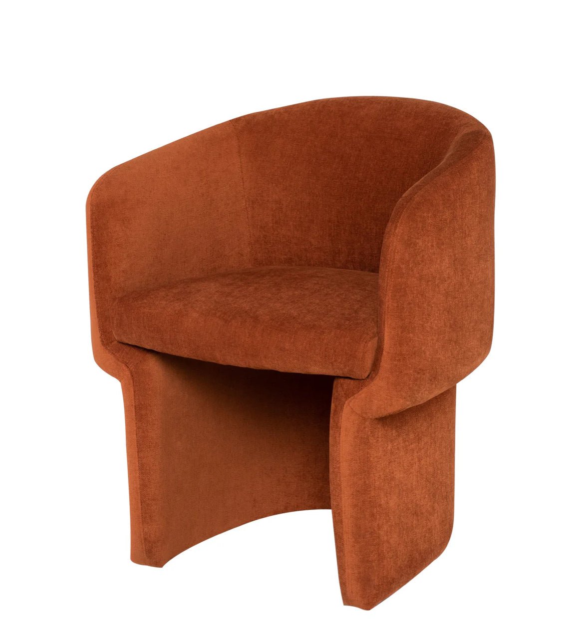 ‘Clementine’ Dining Chair (Terracotta) - EcoLuxe Furnishings