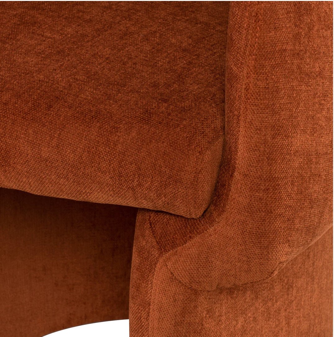 ‘Clementine’ Dining Chair (Terracotta) - EcoLuxe Furnishings