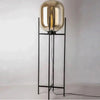 ‘Cognac’ Glass Floor Lamp - EcoLuxe Furnishings