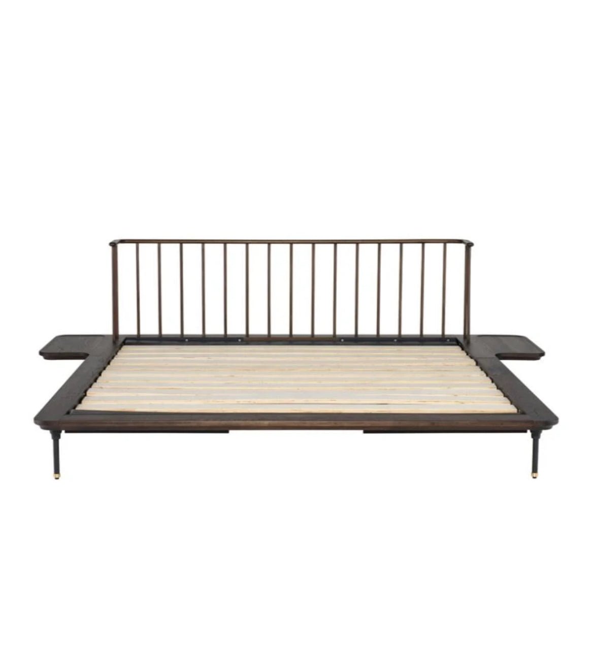 ‘Distrikt’ Bed, King (Smoked) - EcoLuxe Furnishings