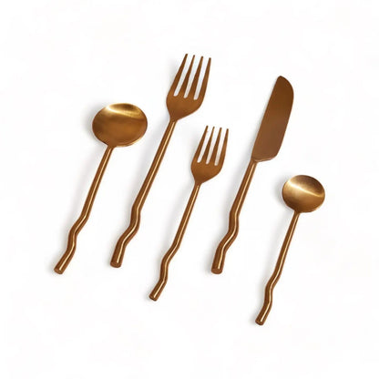 ‘Emma’ Flatware, Set of 20 By Diego Olivero - EcoLuxe Furnishings