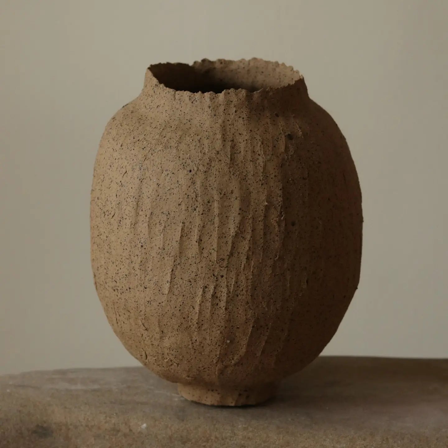 ‘Gathered Earth Vessel, 10" ‘ - EcoLuxe Furnishings