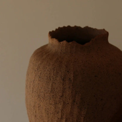 ‘Gathered Earth Vessel, 9"’ - EcoLuxe Furnishings